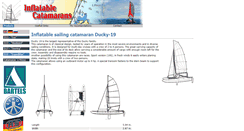 Desktop Screenshot of inflatable-catamarans.com
